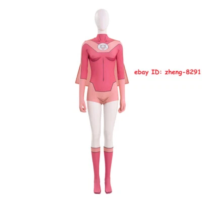 Invincible: Atom Eve Jumpsuits Suit Cosplay Bodysuit Halloween Costume Zentai