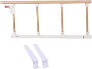 Aluminum Alloy Durable Bed Rail for Home/Hospital/Dorm, 4-Section Bed Safety Assist Rail, Portable Bed Guard Rail for Elderly/Handicap