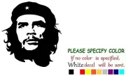 Che Guevara Graphic Die Cut decal sticker Car Truck Boat Laptop Tablet 6"