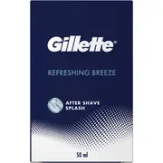 Gillette After Shave Splash Refreshing Breeze 50ml