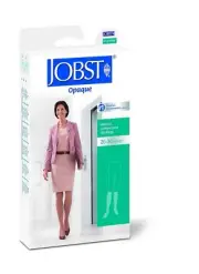JOBST 115620 Opaque Compression Stocking, Knee High, 20-30mmHg, Open Toe,...