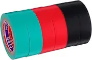 GAXIRE 6pcs Electrical Tape High Temperature Resistant Insulation Tape for Electrical Repairs Flexible