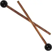 EPIGEIST 2pcs Drum Sticks for Steel Tongue Drums Lightweight Rubber Head Mallets with Smooth Wood Handle Portable Percussion Accessory for Musicians and Performers