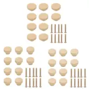 10Pcs Kitchen Cabinet Door Drawer Handle Round Drawer Pulls Handles for Closet
