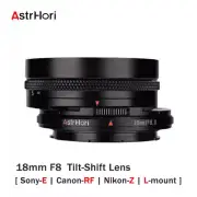AstrHori 18mm F8 Tilt Shift Full Frame Lens for Canon RF Nikon Z Sony E Leica L
