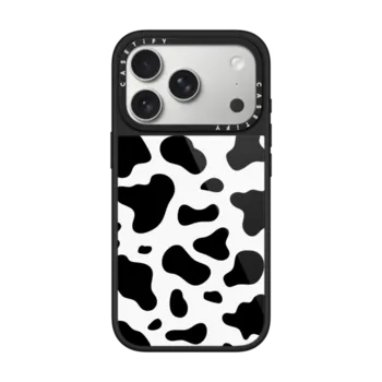 iPhone 17 Pro Glaze Case MagSafe Compatible COW PRINT