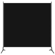1 Panel Screen Divider Polyester Fabric Dressing Area Privacy Room Partition