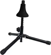 TEMPNAP Trumpet Display Rack Compact Musical Instrument Holder with Sturdy Tripod Base for Safe Storage and Display Durable Design Prevents Scratches for Trumpet Lovers