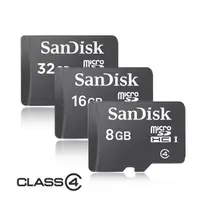 在飛比找露天拍賣優惠-SanDisk 32G 16G 8G microSDHC m