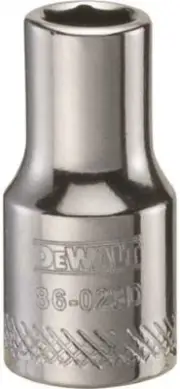 NEW Dewalt DWMT86023OSP 1/4" Drive 7/32" DEEP WELL 6 POINT CHOME SOCKET 7518327