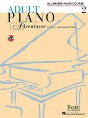 Adult Piano Adventures Allinone Book 2 by Randall Faber Paperback Book