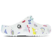 [Crocs] Crocs Classic Doodle Print Clog - Pre School Flip-Flops And Sandals