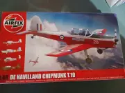 Airfix Curtiss De Havilland Chipmunk T.10 1:48 Scale Plastic Model Plane A04105