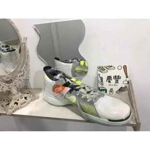 大灌體育👟 Nike Kyrie Flytrap V EP [DC8991-101] 男 籃球鞋運動厄文緩震氣墊白螢光綠