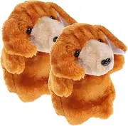 UPKOCH 2pcs Plush Dog Hand Puppets for Boy Girl Interactive Educational Animal Toys for Toddlers for Storytelling and Imaginative Play
