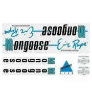 Mongoose - 1987-88 Eric Rupe Decal set - old school bmx
