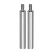 2pcs Dial Digital Indicator Extension Stem Rod 4.5mm Dia M2.5 Thread HSS 60mm