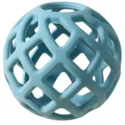 1PCS Baby Silicone Teether Toy Ball Shape Teething Toys Solid Color Oral Health