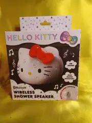 SANRIO Wireless Hello Kitty shower Speaker NEW Waterproof, Suctions, Recharge