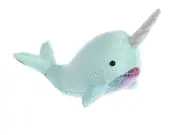 Aurora Shimmers Blue Narwhal Soft Plush 10'' New with Tags