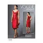 Vogue Sewing Pattern 1655 Misses Dress Size 14-22 Uncut Designer