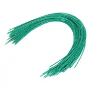 50PCS 20AWG Double-Ended Tinned Connector Wire 1 Pin 30CM Jumper Wire Green