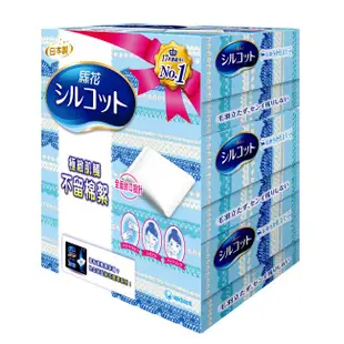 絲花 絲花 化妝棉 (80+2片)X3盒
