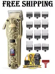 Jack & Rose Cordless Hair Clippers Mens Hair Clippers, Wireless Clippers for Men