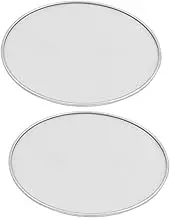 OHPHCALL 2pcs Fine Mesh Oil Strainer Air Fryer Stove Top Protector Soft Grip Cooking Utensils