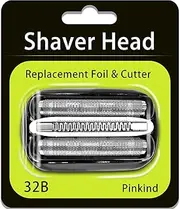 32B Replacement Shaver Head for Braun Series 3, Shaving Razor Head Suitable for Braun S3 3000s 3010s 3020s 3030s 3040s 3050cc 3070cc 3080s 3090cc 310s 320 330 340 350cc ect