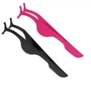 NEW SASSY + CHIC EYELASH EXTENSION APPLICATOR - BLACK OR PINK - FREE SHIP