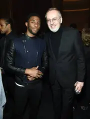 Chadwick Boseman GQ Creative Director Jim Moore at GQ LeBron James - Old Photo 2