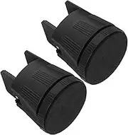 COHEALI 2pcs Adjustable Couch Riser Slip Furniture Leg Pads for Bed Sofa Table and Chairs Easy Install Height Increase for Stability and Floor Protection