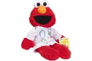 Sesame Street - Doctor Elmo Take-along Buddy 33cm Plush - Jasnor