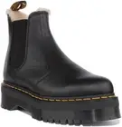 Dr Martens 2976 Quad Unisex Leather Unisex Chelsea Boot In Black Size UK 3 - 8