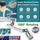 1080° Swivel Extension Faucet Aerator Rotate Robotic Arm Tap Extender UniversZR