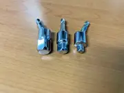 3pc 1/2" 1/4" 3/8" Socket Adaptor Set Driver Hex Shank Drill Bits Impact 360°