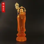 地藏王菩薩佛像神像九華山仿琉璃送子求子地藏菩薩護子地藏王 免運