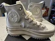 Converse Run Star Hike HI Women's Size 7 Fossilized/Egret LIGHT BLUE NEW