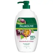 Palmolive Naturals Vegan Body Wash (Passionfruit & Aloe) 1L