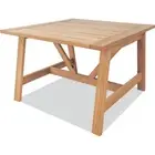 Honolulu Solid Timber Coffee Table Outdoor Patio FSC Certified Natural Finish
