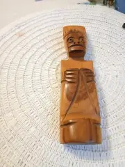 VINTAGE AFRICAN FIGURINE Domica NO Scratches Or DINGS GOOD CONDITION