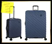 Traveler's Choice Iona Hard Shell Light Luggage Set 2 Piece | TSA Approved Lock