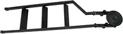 Universal Fit Tailgate Ladder Compatible For Pickup Truck Car Rear Door Ladder Protective Frame Tailgate Folding Ladder Auxiliary Ladder