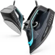 Steamburst+ 1750W Steam Iron, Ceramic Soleplate, Adjustable Steam, Burst of Stea