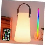 Portable Night Light LED Outdoor Camping Lantern Rechargeable Table Night Lamp