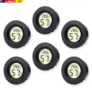 Hygrometer Thermometer,6-Pack Mini Digital Thermometer and Humidity Monitor,Mete
