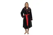 Foo Fighters Unisex Adult Logo Robe (Blackberry) - UTRO4250