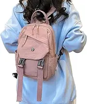 [Xatteua] Small Women Backpack - School Bag for Students,Waterproof Stylish Shoulder Bag for Business Travel School, Outdoor Compact Daypack