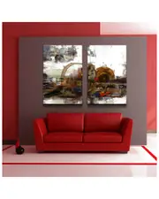 Ready2HangArt Muzik XIX Wrapped Canvas Wall Art by Tristan Scott